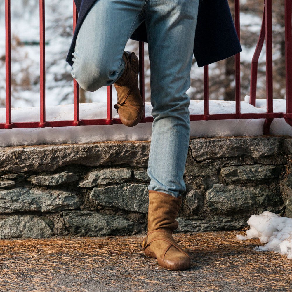 Vibram Furoshiki Dame Støvler Brune - Classic Shearling Mid - 9602OKURF